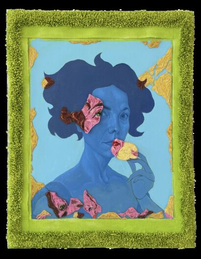 Piecing Oneself Together - a Paint Artowrk by Tanja Kuschpel